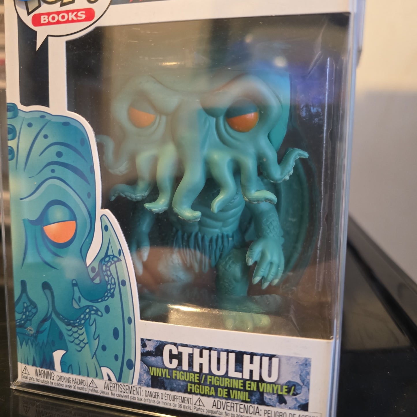 Funko - Books Pop! Vinyl - H.P Lovecraft - Cthulhu (Neon) #03