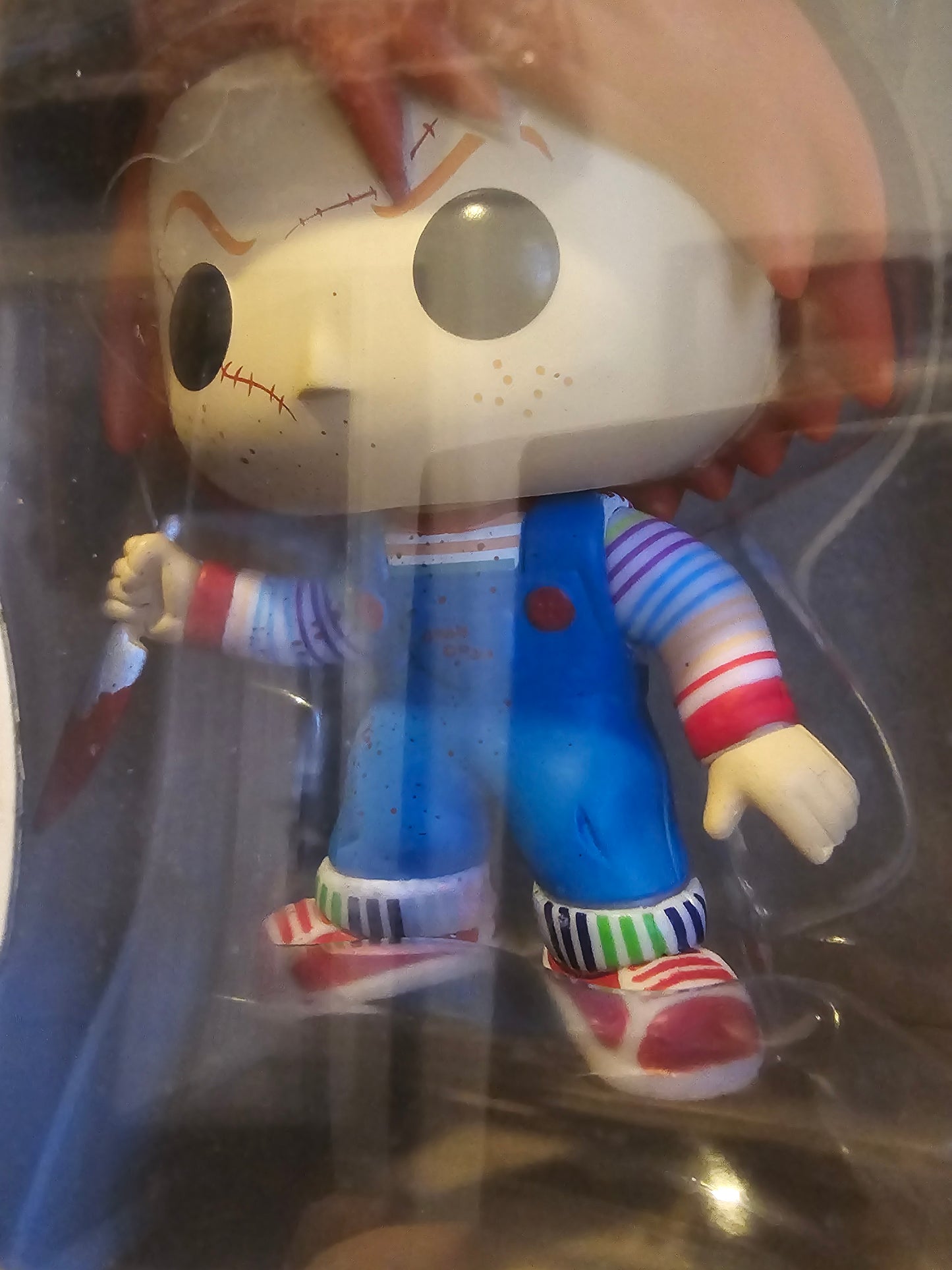 Funko - Movies Pop! Vinyl - Child's Play 2 - Chucky Blood Splattered #56