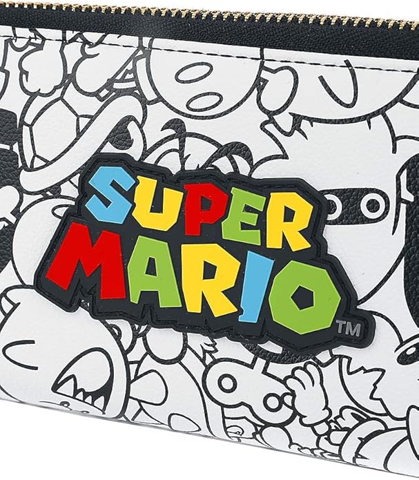 Nintendo - Super Mario Enemies AOP Zip Around