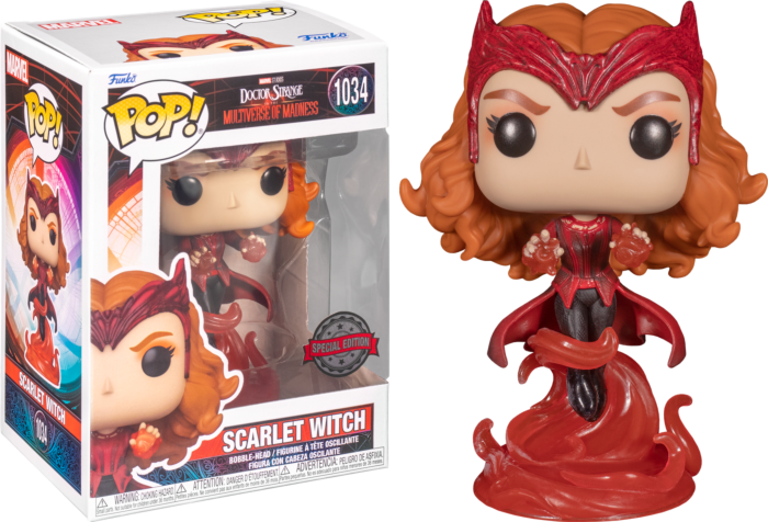 Funko - Marvel Pop! Vinyl - Doctor Strange in the Multiverse of Madness - Scarlet Witch #1034