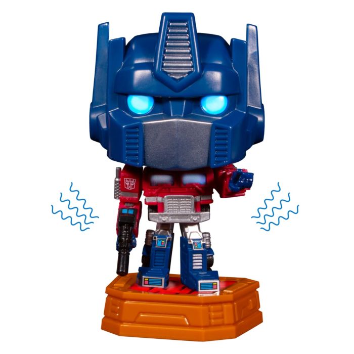 Funko - Retro Toys Pop! Vinyl - Transformers - Optimus Prime (Lights and Sound) #120