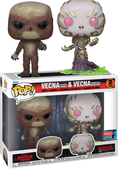 Funko - Pop! Vinyl - Stranger Things x Dungeons & Dragons - Vecna & Vecna 2-Pack