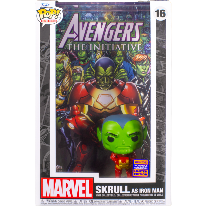 Funko - Marvel Pop! Vinyl - Comic Covers - Scrull as Iron Man #16