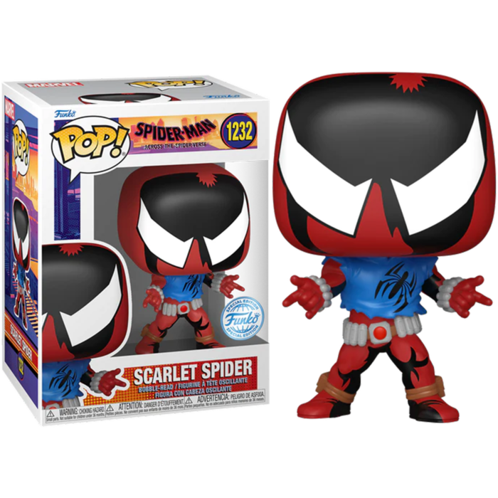 Funko - Marvel Pop! Vinyl - Spider-Man: Across the Spider-Verse - Scarlet Spider #1232