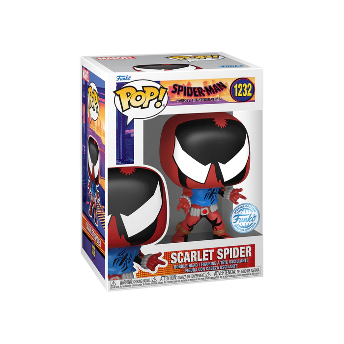 Funko - Marvel Pop! Vinyl - Spider-Man: Across the Spider-Verse - Scarlet Spider #1232