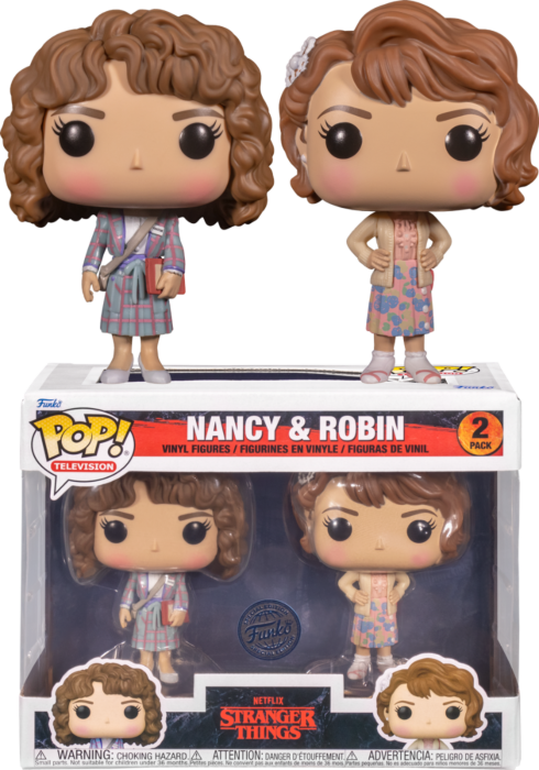 Funko - TV Pop! Vinyl - Stranger Things - Nancy and Robin 2-Pack