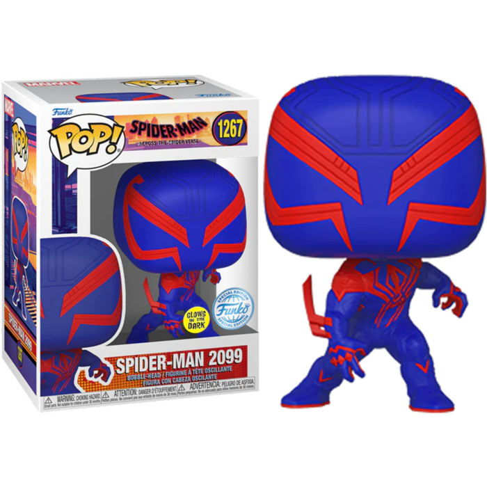 Funko - Marvel Pop! Vinyl - Spider-Man: Across the Spider-Verse - Spider-Man 2099 #1267
