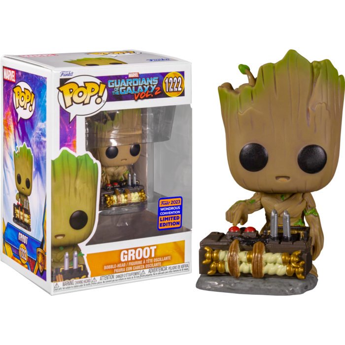 Funko - Marvel Pop! Vinyl - Guardians of the Galaxy Vol.2 - Groot #1222