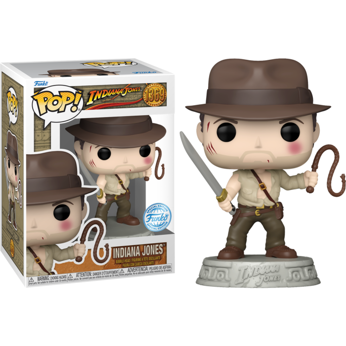 Funko - Movies Pop! Vinyl - Indiana Jones #1369