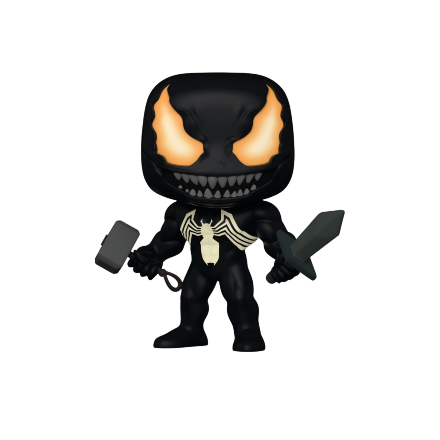 Funko - Marvel Pop! Vinyl - Venom with Mjolnir and Sword #1141