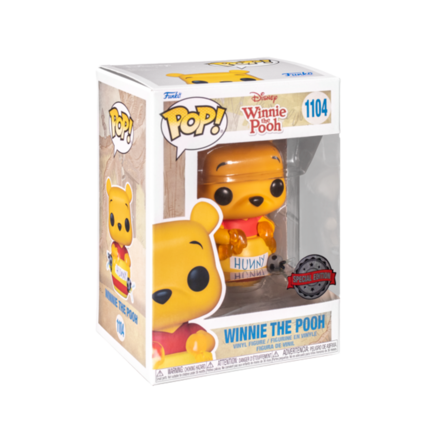 Funko - Disney Pop! Vinyl - Winnie the Pooh - Pooh in Honeypot #1104