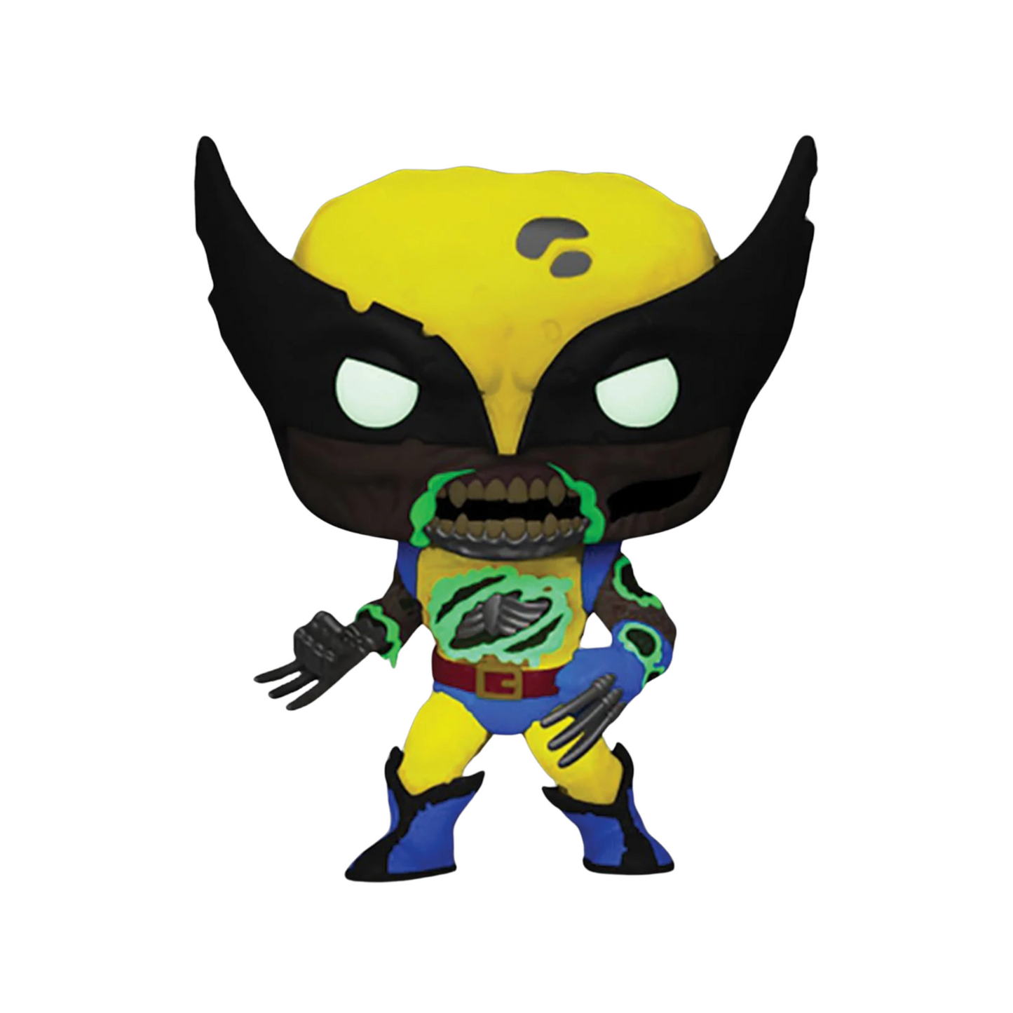 Funko - Marvel Pop! Vinyl - Zombies - Wolverine (GITD) #662