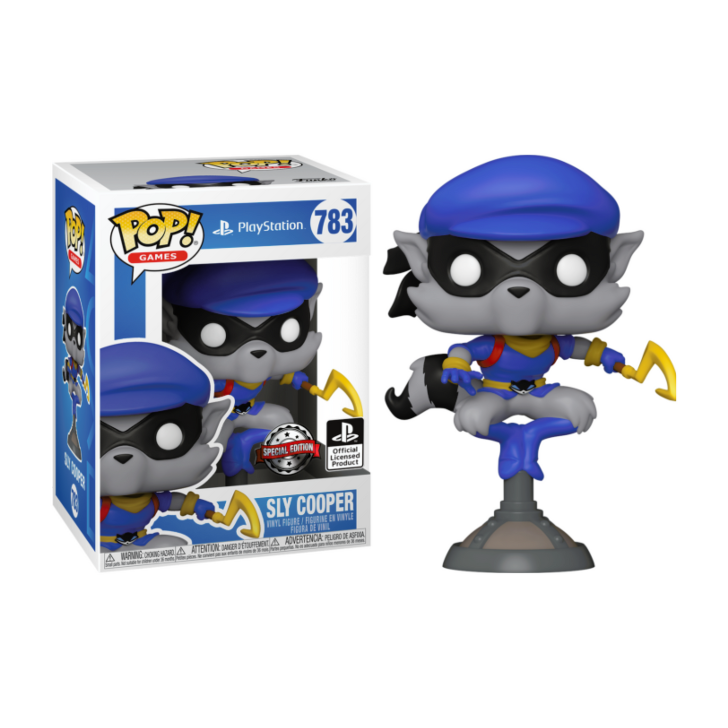 Funko - Games Pop! Vinyl - Playstation - Sly Cooper #783