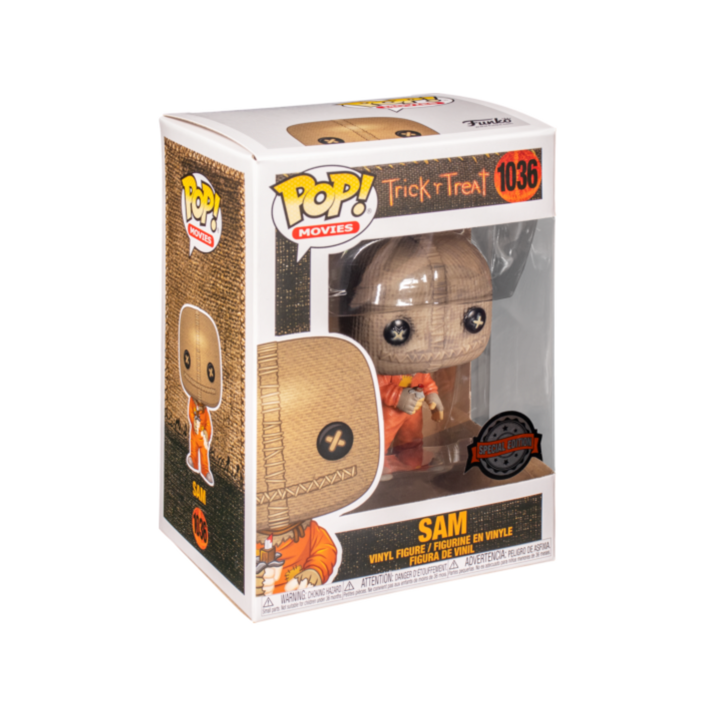 Funko - Movies Pop! Vinyl - Trick 'r Treat - Sam with Razor Candy #1036