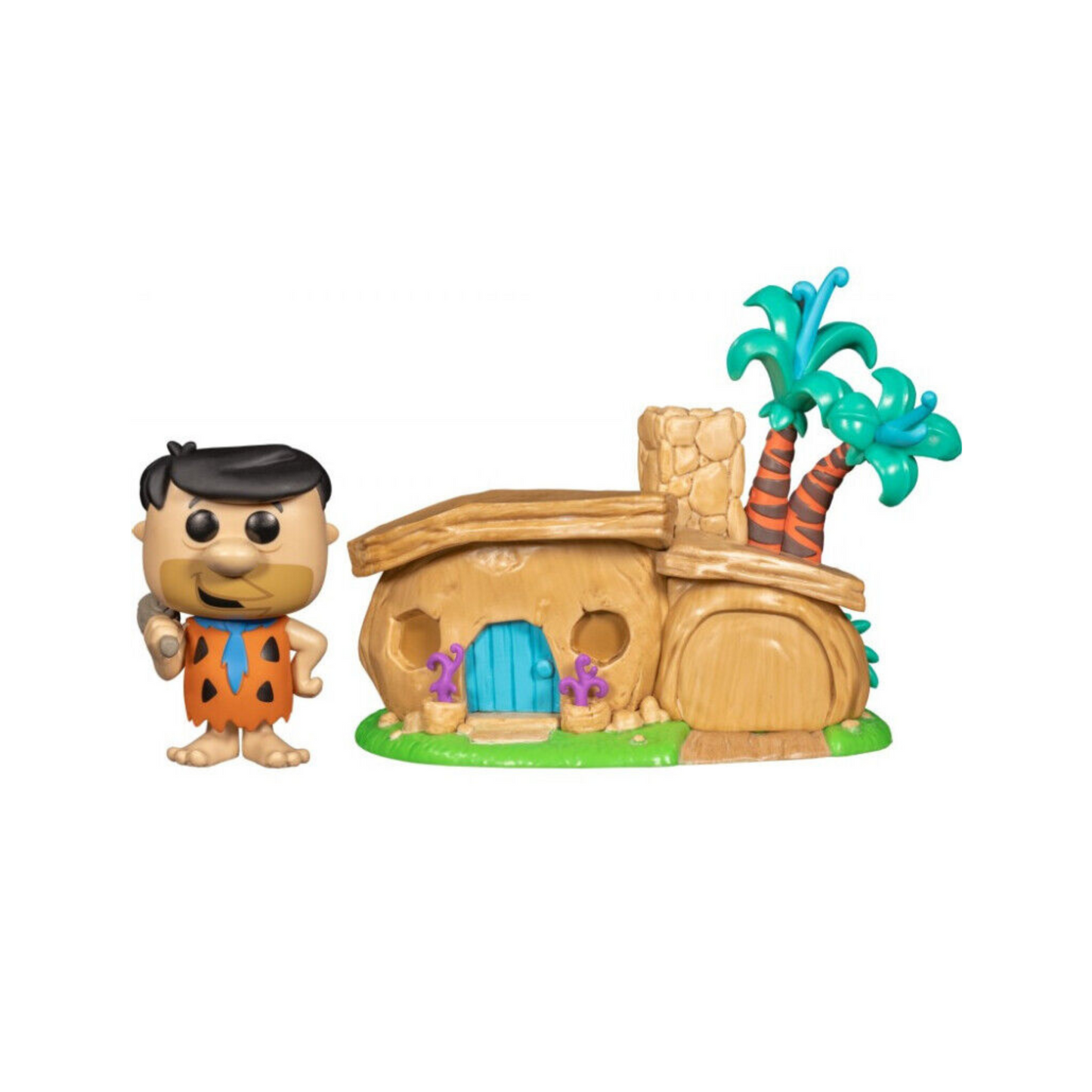Funko - Animation Pop! Vinyl - The Flintstones - Fred with Flintstone House #14