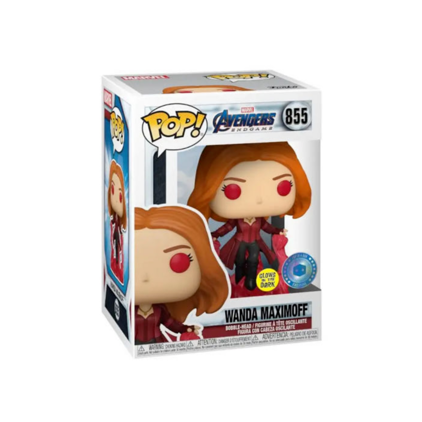 Funko - Marvel Pop! Vinyl - Avengers Endgame - Wanda Maximoff #855