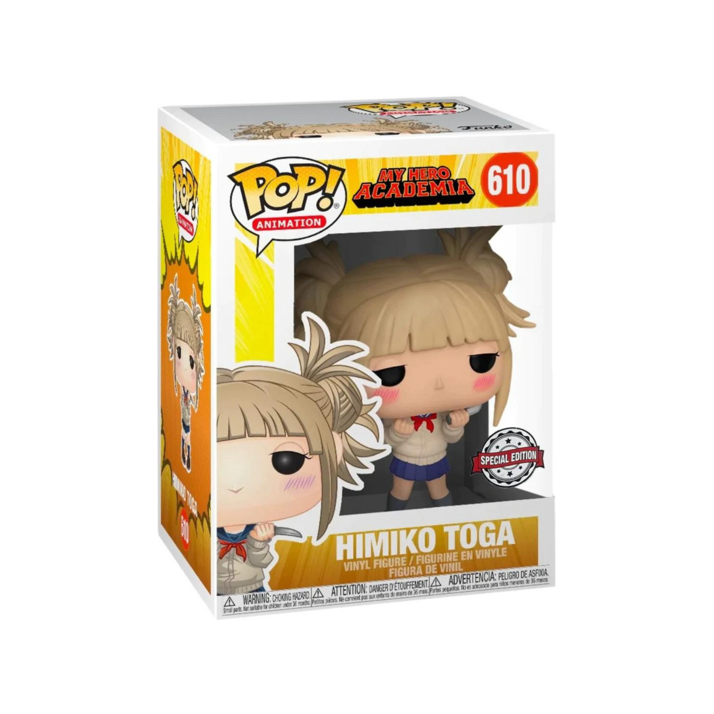 Funko - Animation Pop! Vinyl - My Hero Academia - Himiko Toga #610