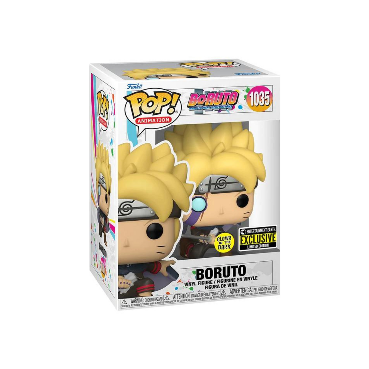 Funko - Animation Pop! Vinyl - Boruto: Naruto Next Generations - Boruto Uzamaki (GITD) #1035
