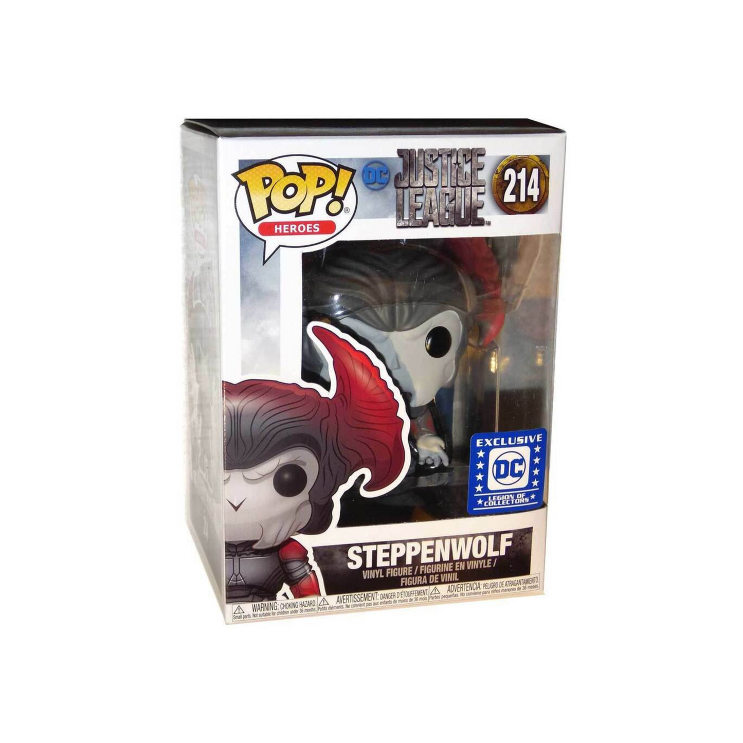 Funko - Heroes Pop! Vinyl - Justice League - Steppenwolf (Legion of Collectors) #214