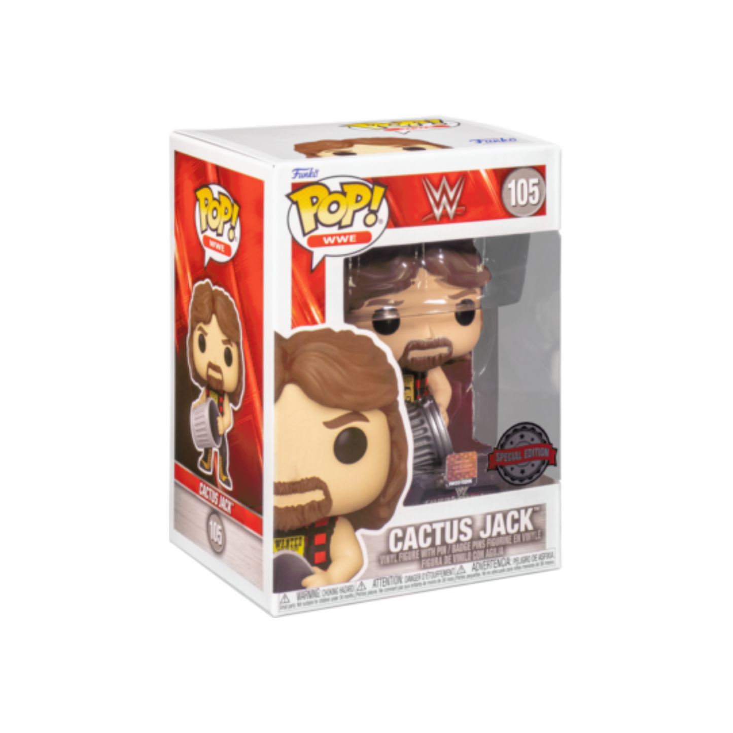 Funko - WWE Pop! Vinyl - Cactus Jack #105