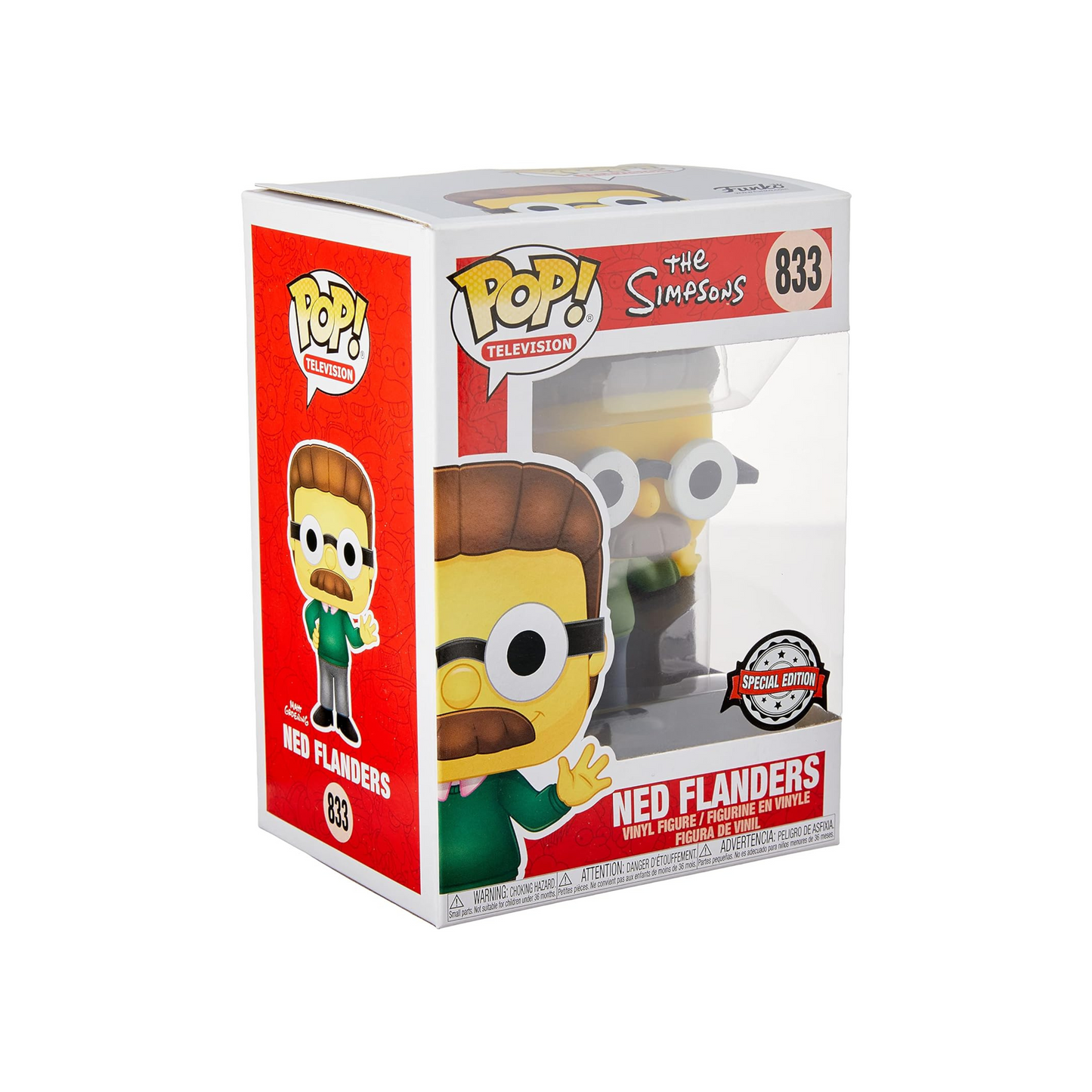 Funko - TV Pop! Vinyl - The Simpsons - Ned Flanders #833