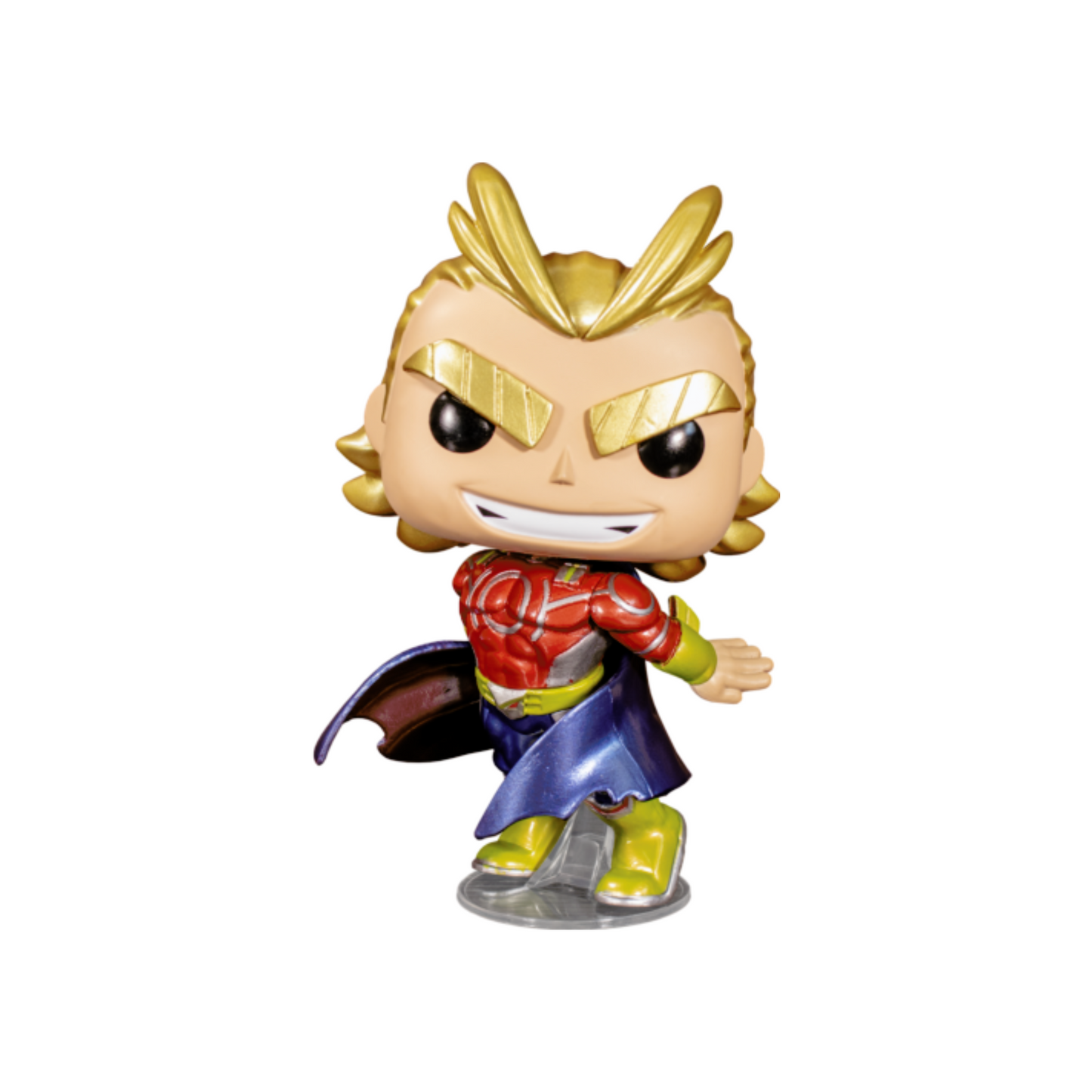 Funko - Animation Pop! Vinyl - My Hero Academia - Silver Age All Might (Metallic) #608
