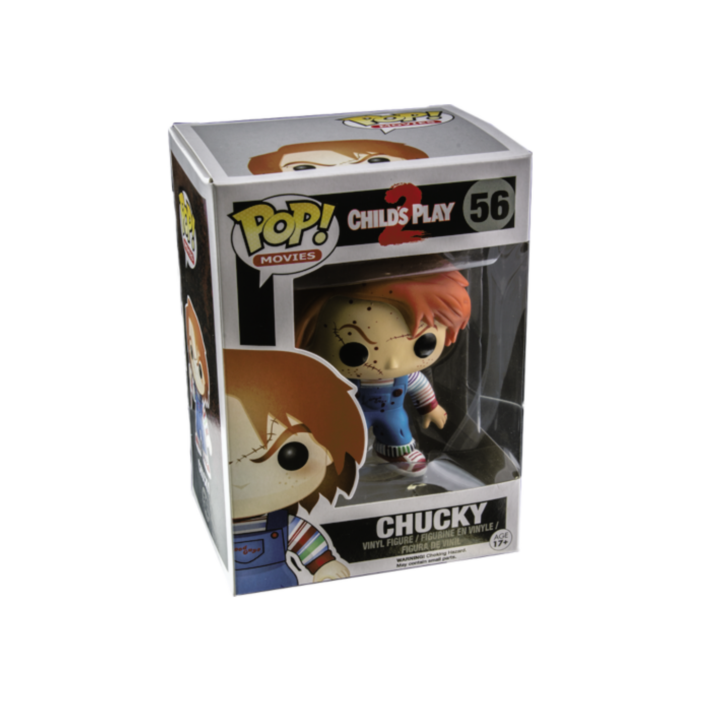 Funko - Movies Pop! Vinyl - Child's Play 2 - Chucky Blood Splattered #56