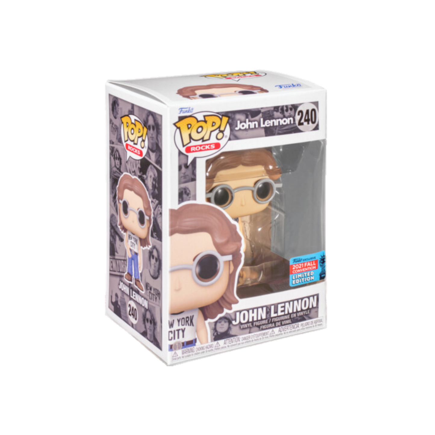 Funko - Pop! Rocks Vinyl - John Lennon (New York City) #240