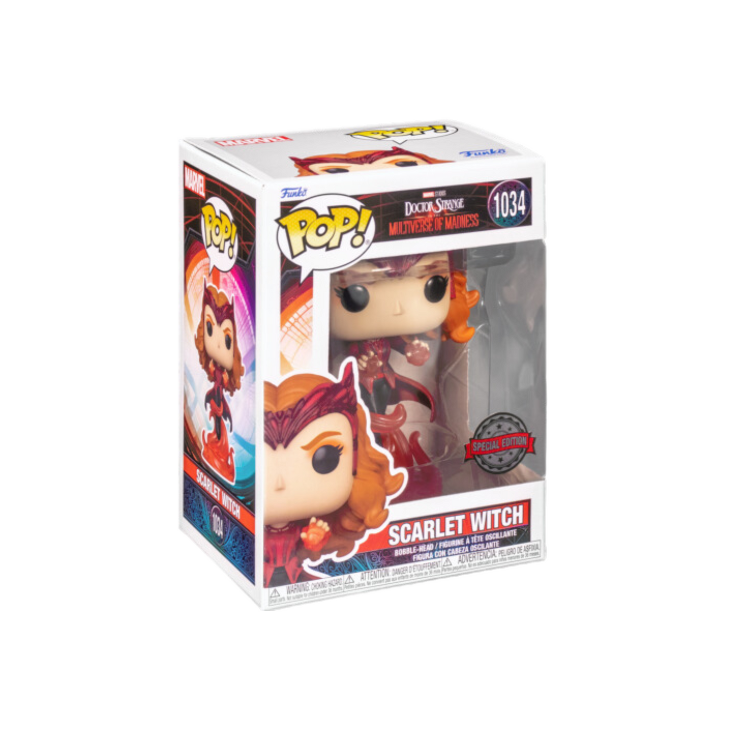 Funko - Marvel Pop! Vinyl - Doctor Strange in the Multiverse of Madness - Scarlet Witch #1034