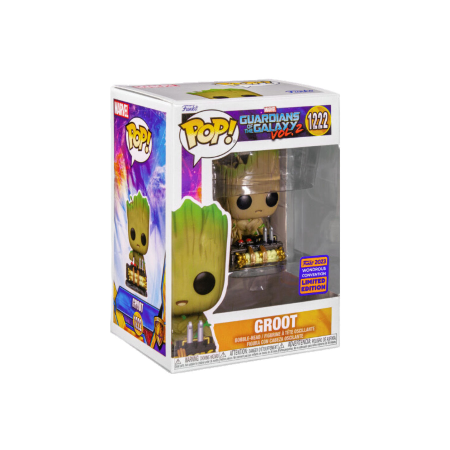 Funko - Marvel Pop! Vinyl - Guardians of the Galaxy Vol.2 - Groot #1222