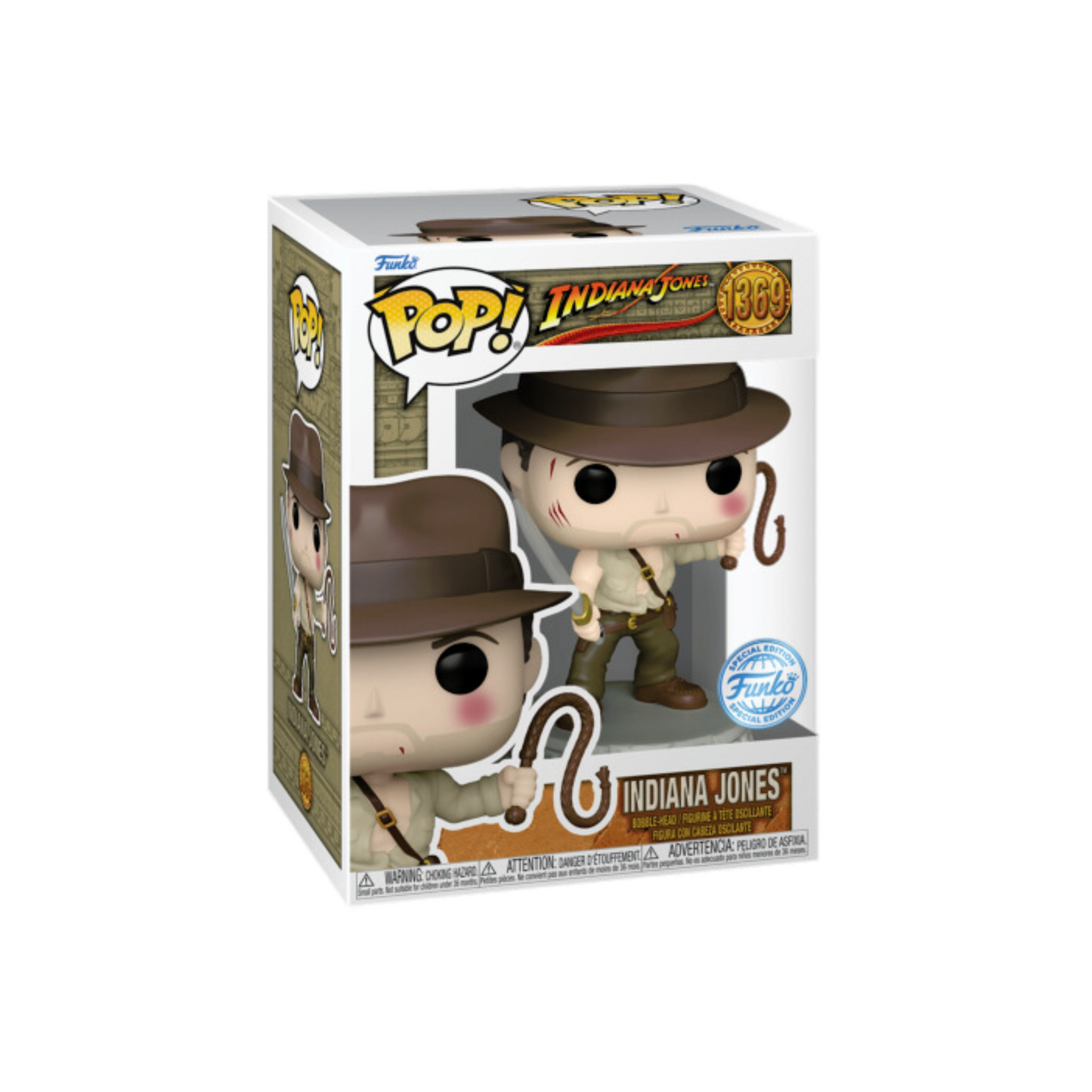 Funko - Movies Pop! Vinyl - Indiana Jones #1369