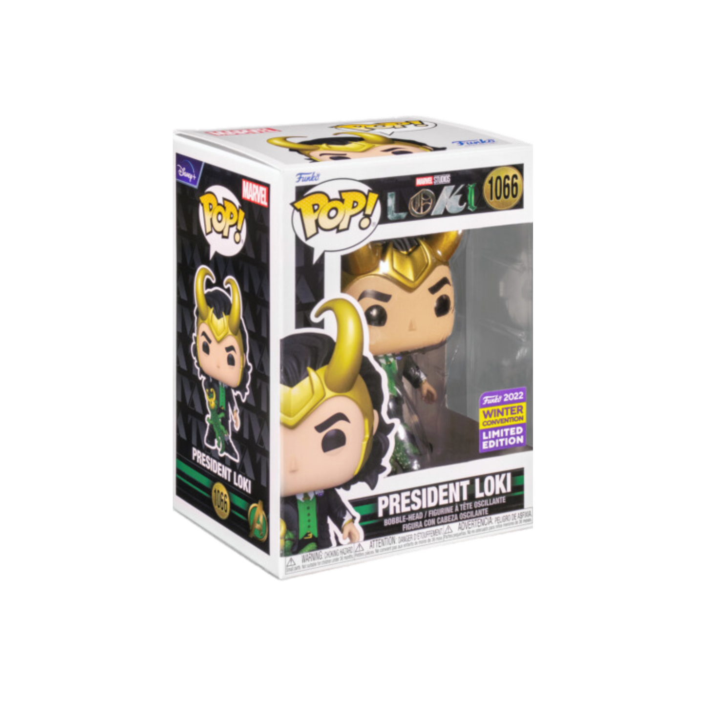 Funko - Marvel Pop! Vinyl - Loki - President Loki #1066