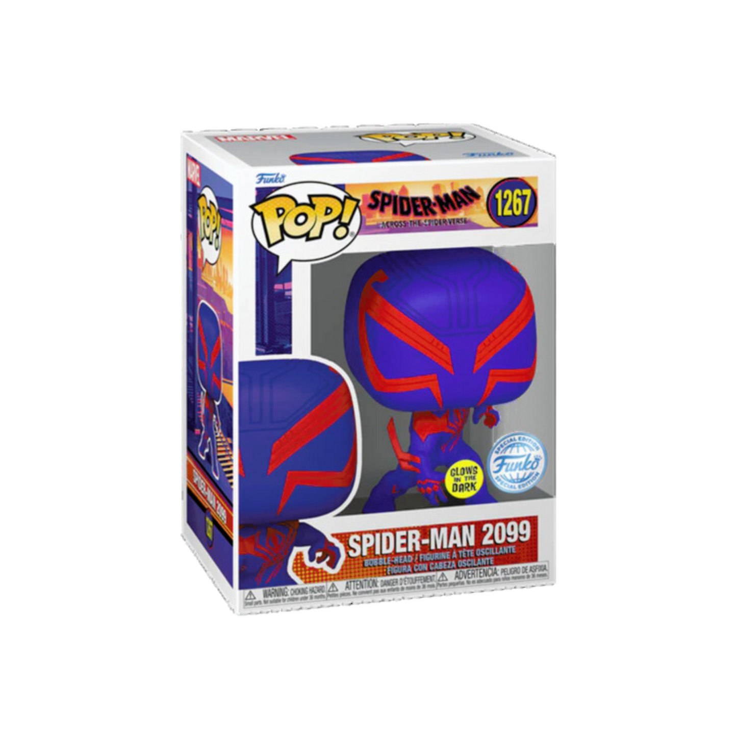 Funko - Marvel Pop! Vinyl - Spider-Man: Across the Spider-Verse - Spider-Man 2099 #1267