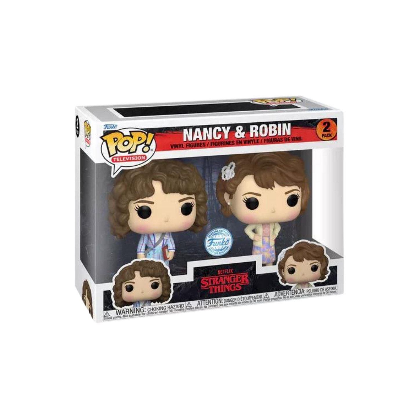 Funko - TV Pop! Vinyl - Stranger Things - Nancy and Robin 2-Pack