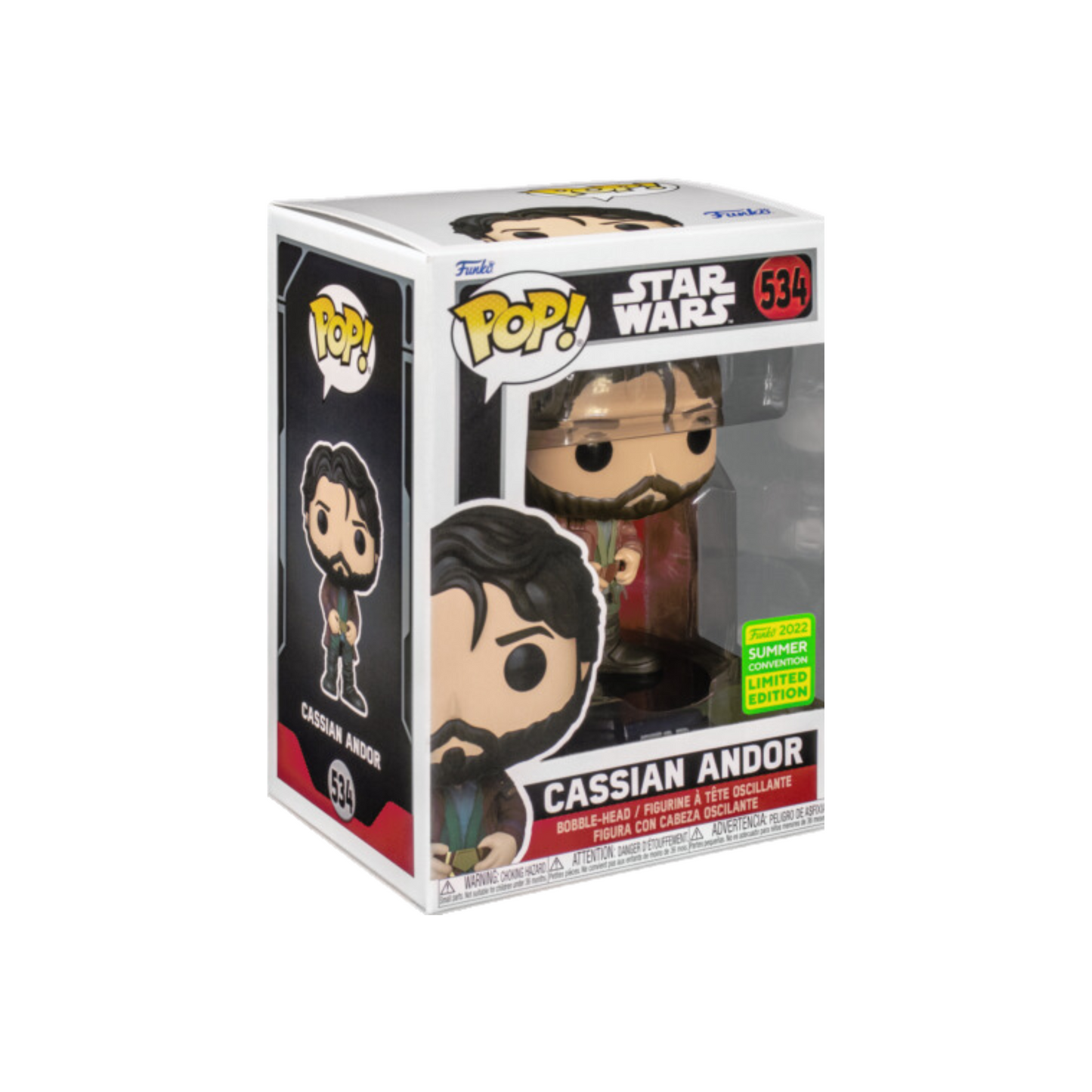 Funko - Star Wars Pop! Vinyl - Cassian Andor #534