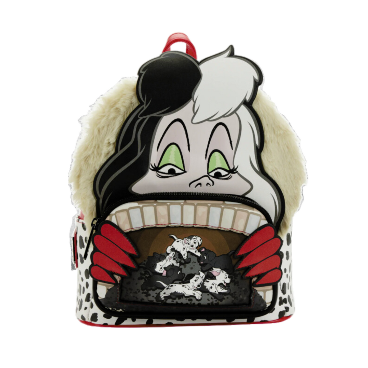 Bags - Loungefly - Disney - 101 Dalmatians - Cruella De Vil Mini Backpack