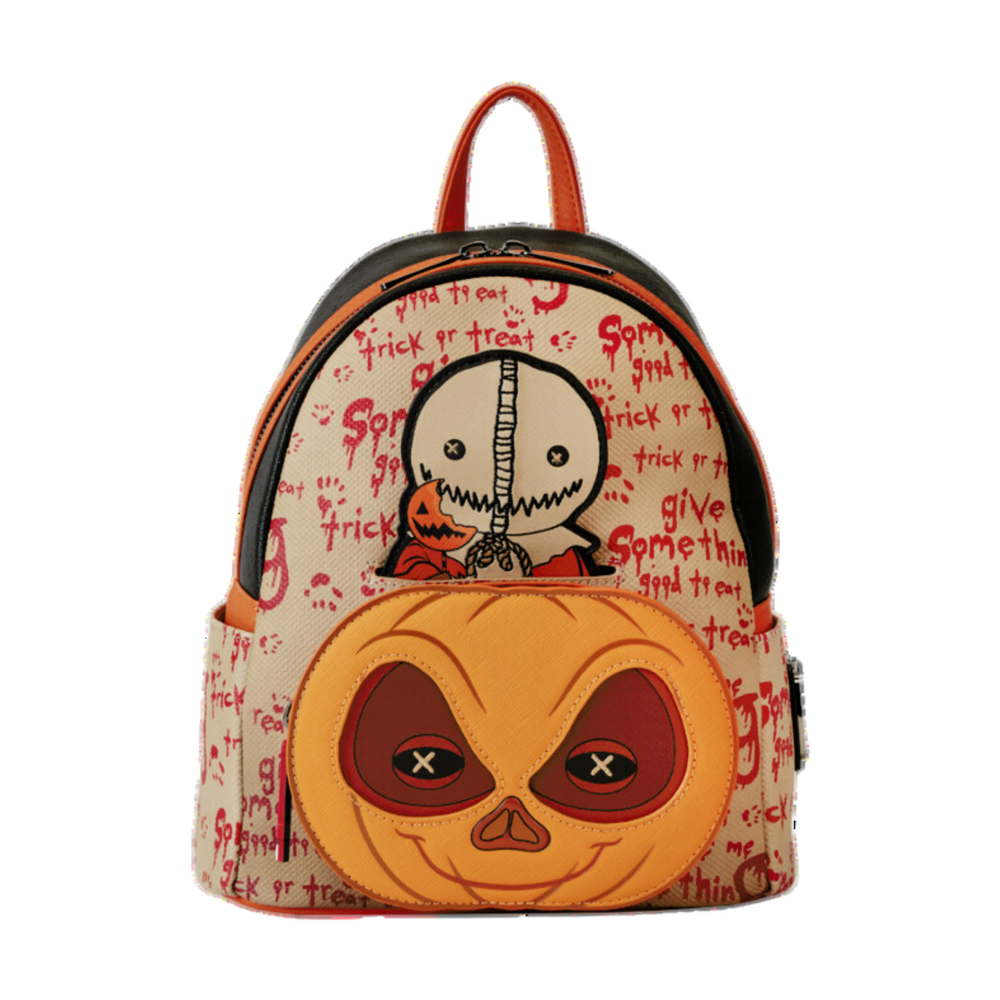Bags - Loungefly - Trick 'r Treat - Sam Pumpkin Mini Backpack