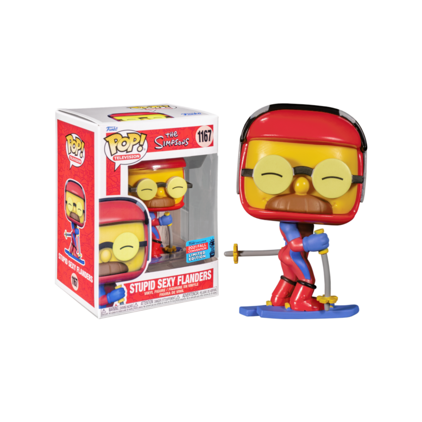 Funko - TV Pop! Vinyl - The Simpsons - Stupid Sexy Flanders #1167