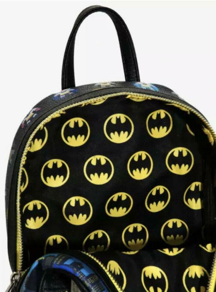 Bags - Loungefly - DC Comics - Batman Gotham City Mini Backpack