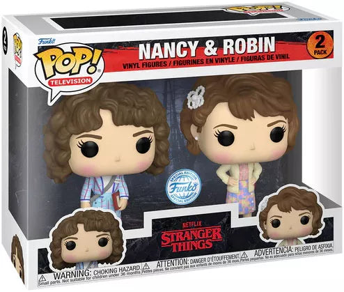 Funko - TV Pop! Vinyl - Stranger Things - Nancy and Robin 2-Pack