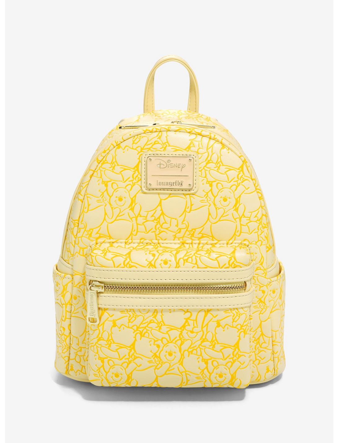 Bags - Loungefly - Disney - Winnie the Pooh - Pooh Bear Embossed Mini Backpack