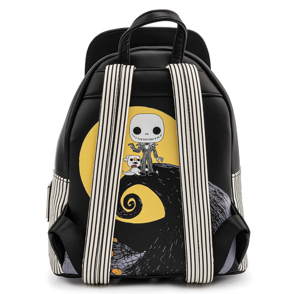 Bags - Loungefly - The Nightmare Before Christmas - Jack and Zero Mini Backpack