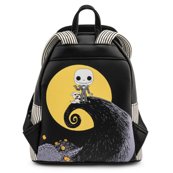 Bags - Loungefly - The Nightmare Before Christmas - Jack and Zero Mini Backpack