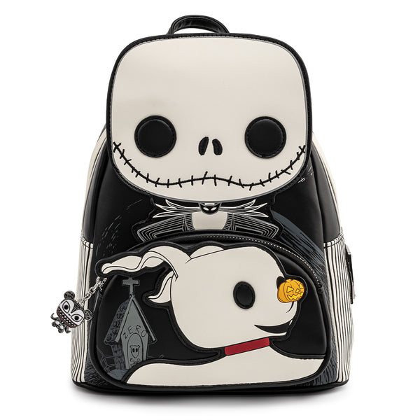 Bags - Loungefly - The Nightmare Before Christmas - Jack and Zero Mini Backpack