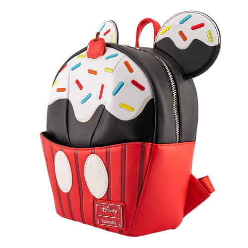 Bags - Loungefly - Disney - Mickey Cupcake Mini Backpack