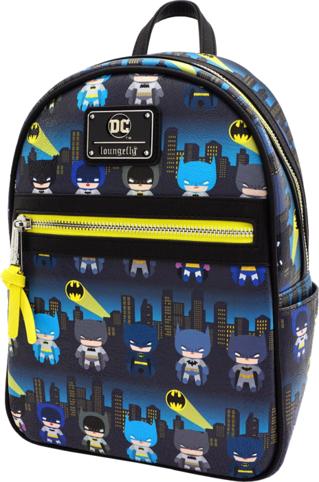 Bags - Loungefly - DC Comics - Batman Gotham City Mini Backpack