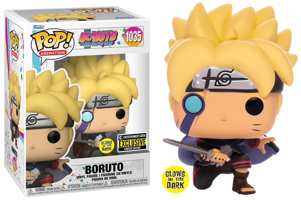 Funko - Animation Pop! Vinyl - Boruto: Naruto Next Generations - Boruto Uzamaki (GITD) #1035
