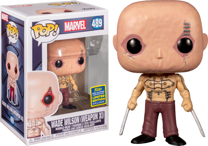 Funko - Marvel Pop! Vinyl - X-Men Origins - Wade Wilson (Weapon XI) #489