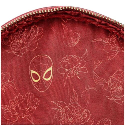 Bags - Loungefly - Marvel - Floral Spider-Man Mini Backpack