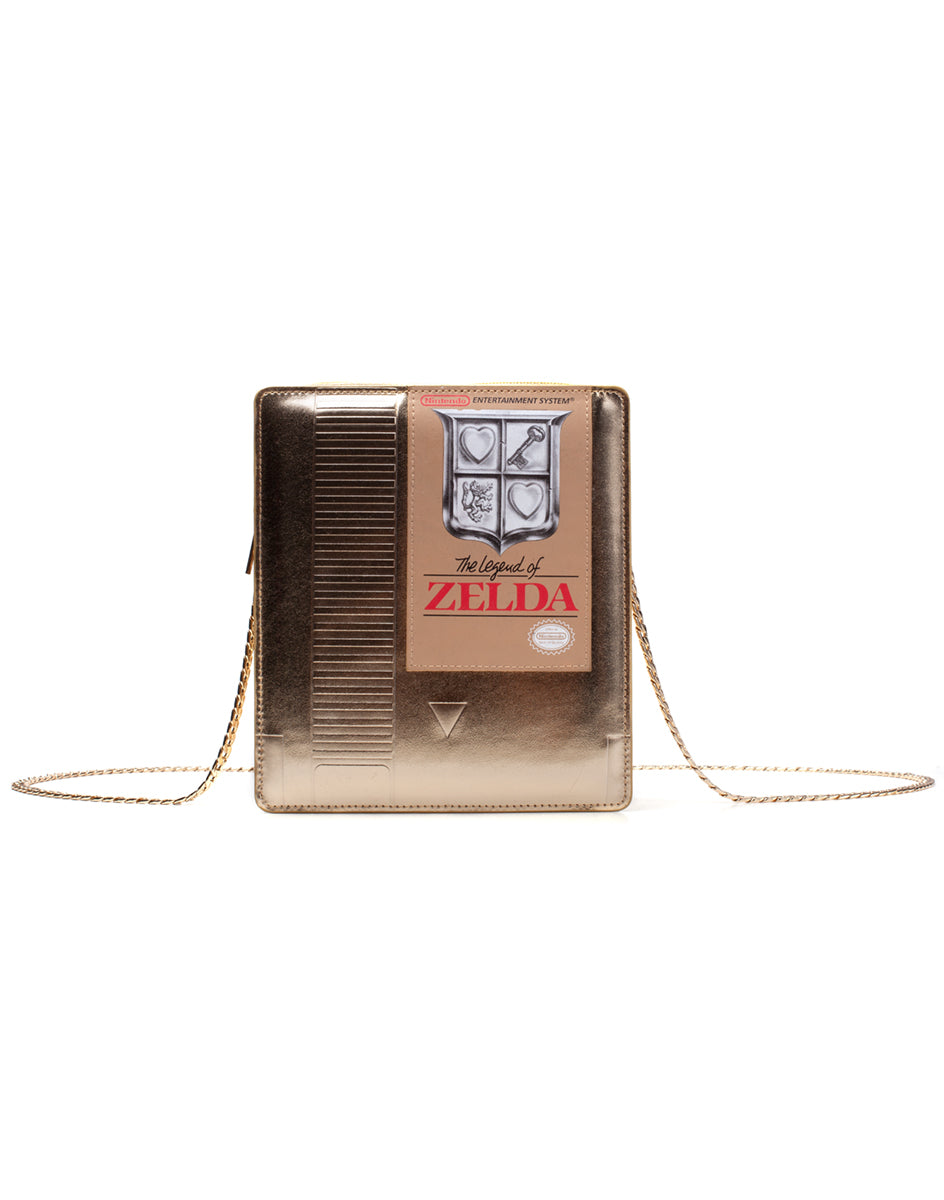 Bags - Nintendo - Zelda - Golden NES Cartridge Shoulder Bag
